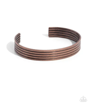 Metro Lineman Copper Bracelet