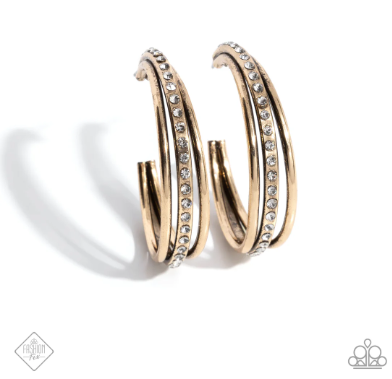 Commanding Culture Gold Earrings