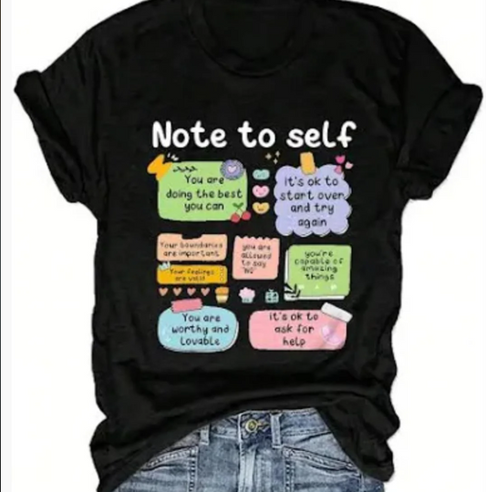 Mental Health Matters Black T-Shirt