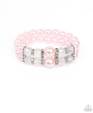 Timelessly Tea Party Pink Bracelet