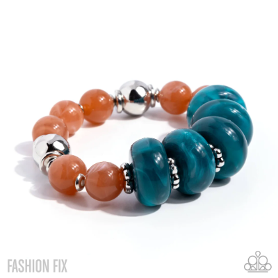 Bright Broadcast Blue Bracelet