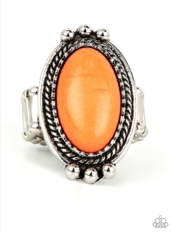 Lost in Sagebrush Orange Ring