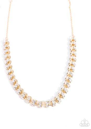 Linked Lady Gold Necklace