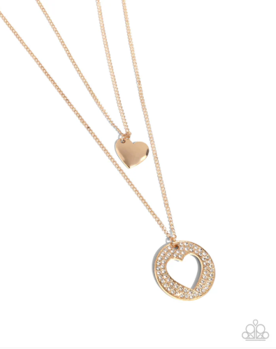 Matchmaker Mural Gold Necklace