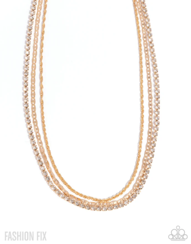 Matching Moment Gold Necklace