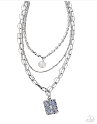 Siren Song Blue Necklace