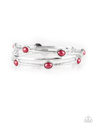 Bangle Belle Red Bracelet