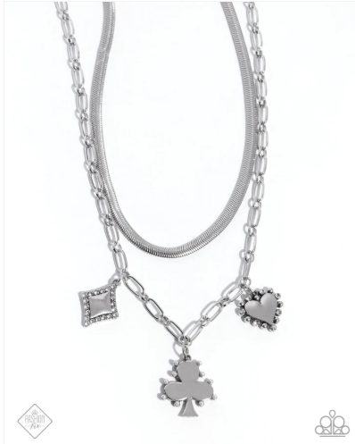 Sentimental Sunset White Necklace