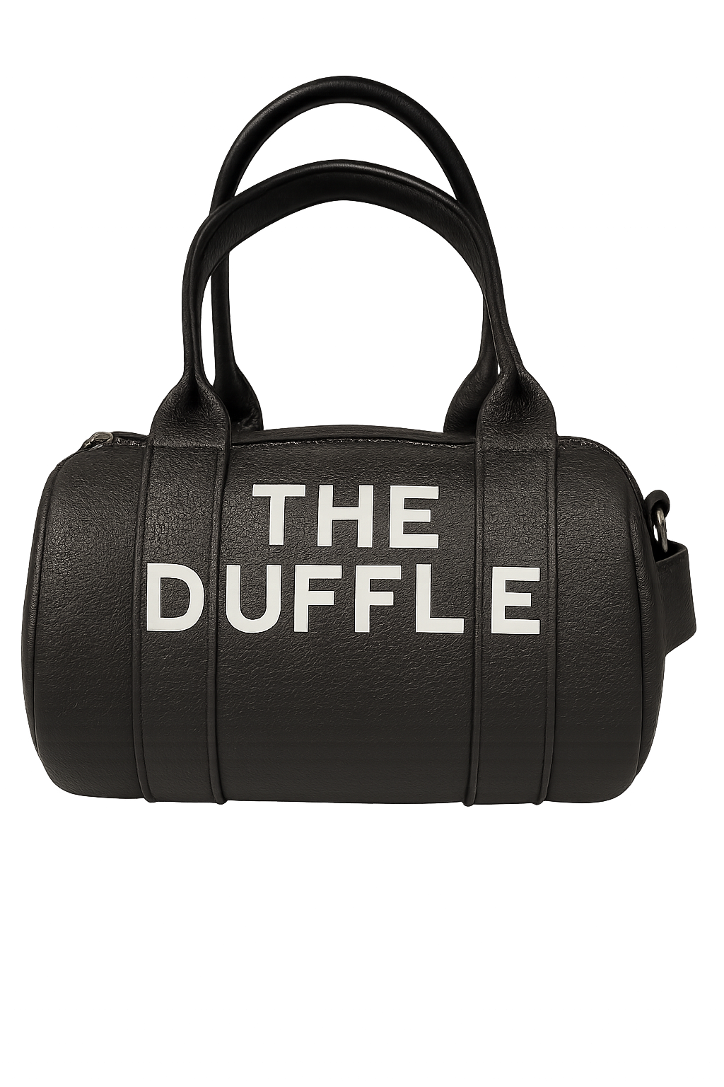 “THE DUFFLE” Mini Barrel Bag — Black Edition