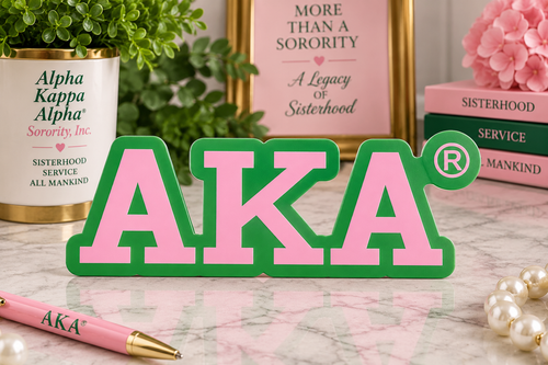 Alpha Kappa Alpha® AKA Greek Letter Magnet
