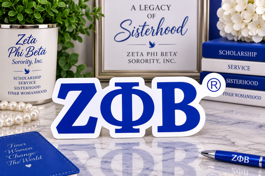 Zeta Phi Beta Sorority Magnet