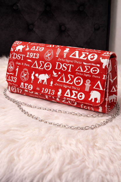 Delta Sigma Theta Long Wallet / Clutch