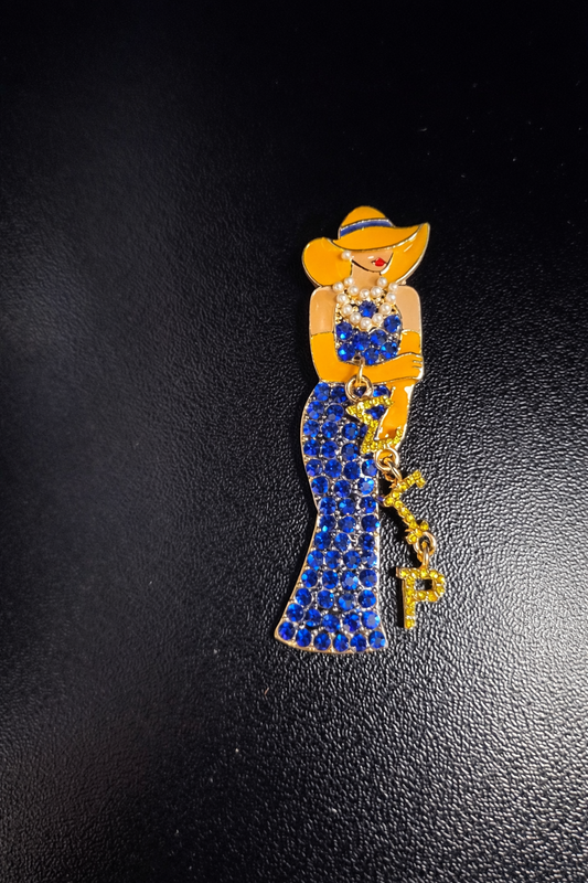 Sigma Gamma Rho Lady Brooch
