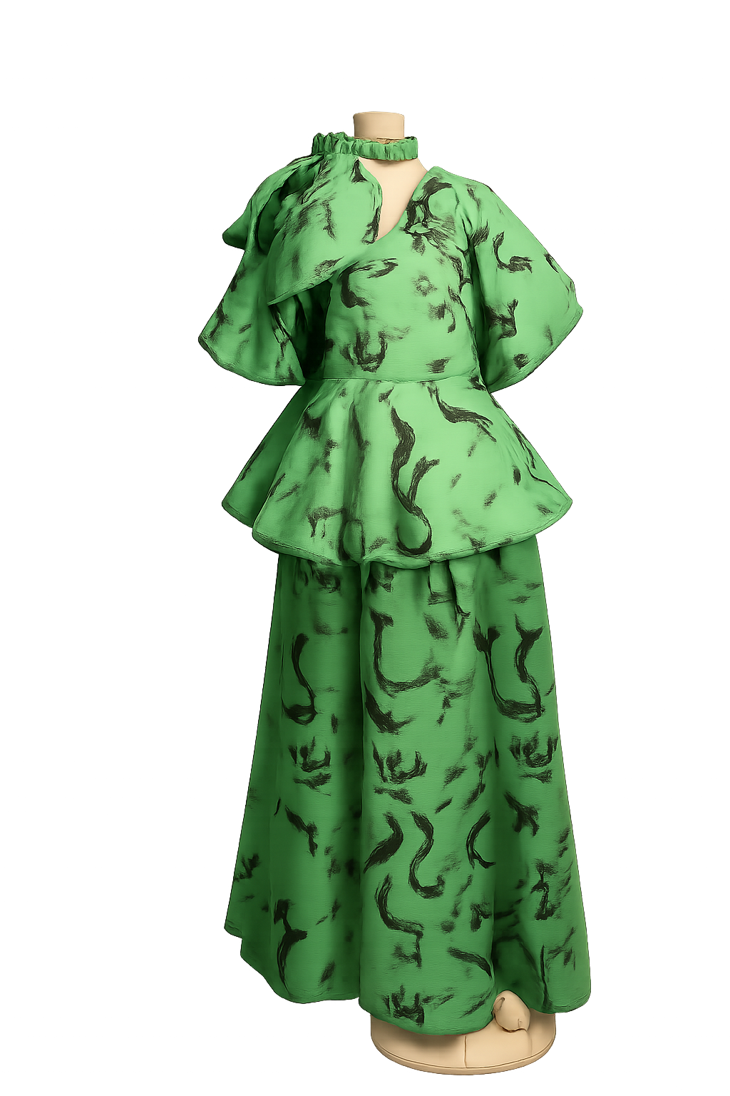 Green Goddess Statement Set