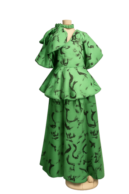 Green Goddess Statement Set
