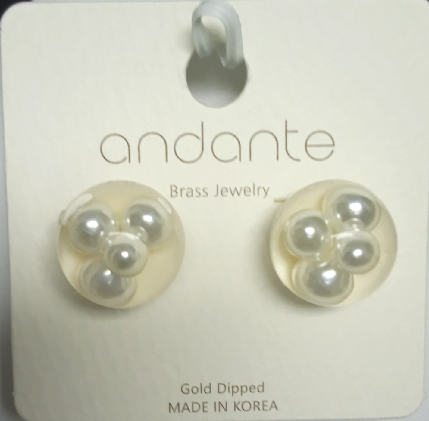 Luna Cluster Earring Studs