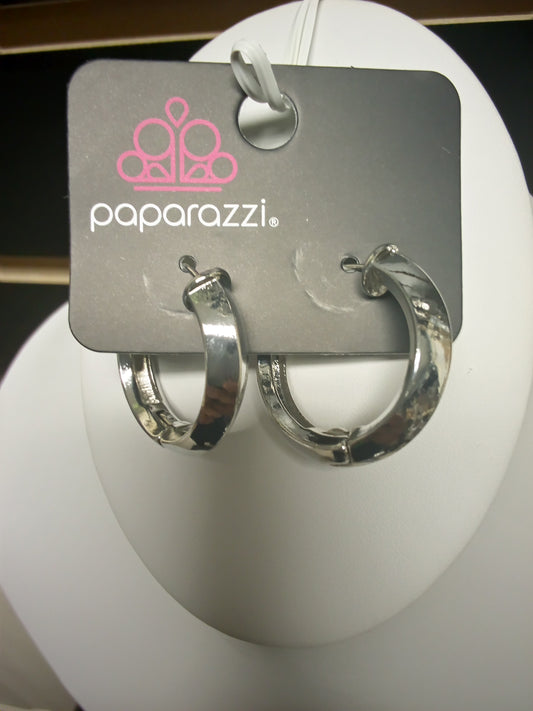 Silver Hoop Earrings