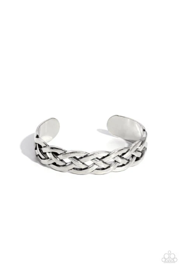 Celtic Cuff Silver Bracelet