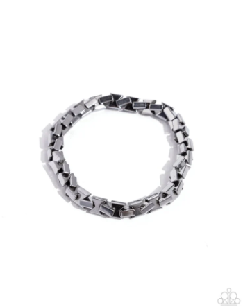 Interlocked Ideal Silver Bracelet