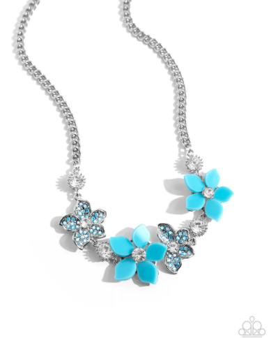 Bouquet Ballad Blue Necklace