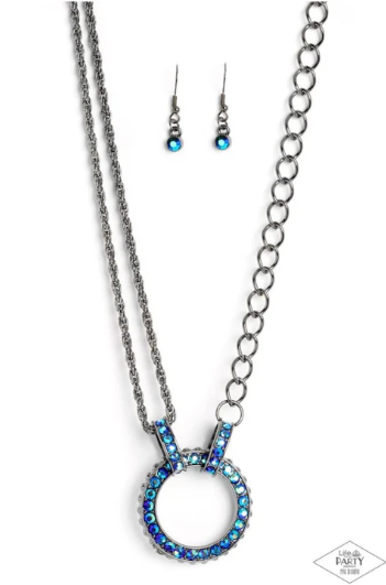 Razzle Dazzle Blue Necklace