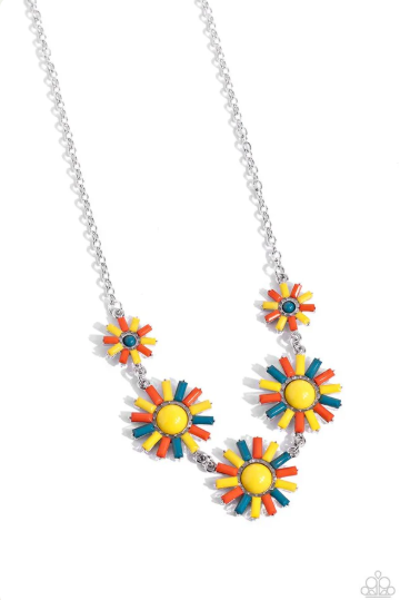 Sun and Fancy Free Yellow Necklace