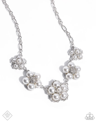 Cordially Chic White Necklace