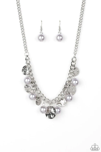 Seaside Sophistication Silver Necklace