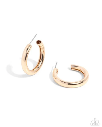 Second Sight Gold Earrings