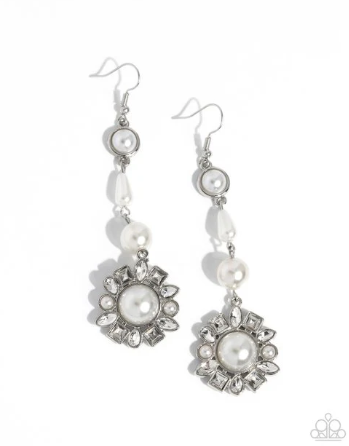 Pearly Plot Twist Earrings