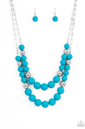 Vivid Vanity Blue Necklace
