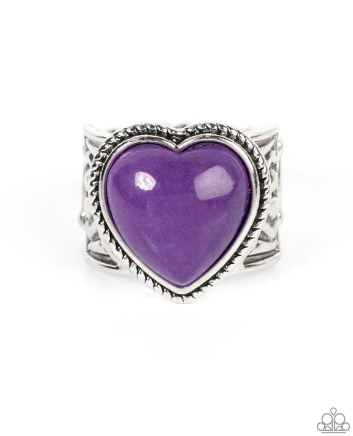 Stone Age Admirer Purple Ring