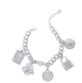 MONOCHROMATIC MAYHEM WHITE BRACELET