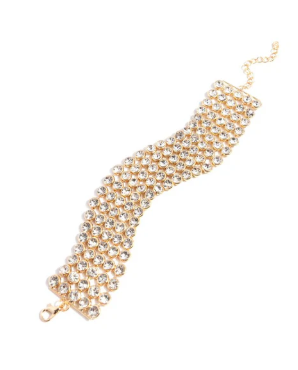 GLASSY GALLERY GOLD BRACELET