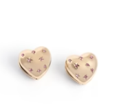 SWEETHEART STARS PINK HOOPS HINGE