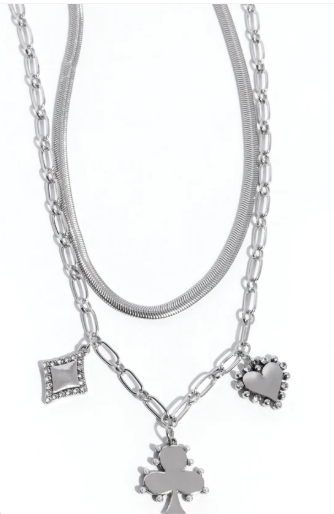 SENTIMENTAL SUNSET WHITE NECKLACE