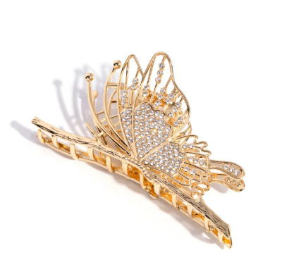 LAYERED LANDING GOLD CLAW CLIP