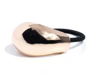 STRIKING SELFIE GOLD HAIR TIE