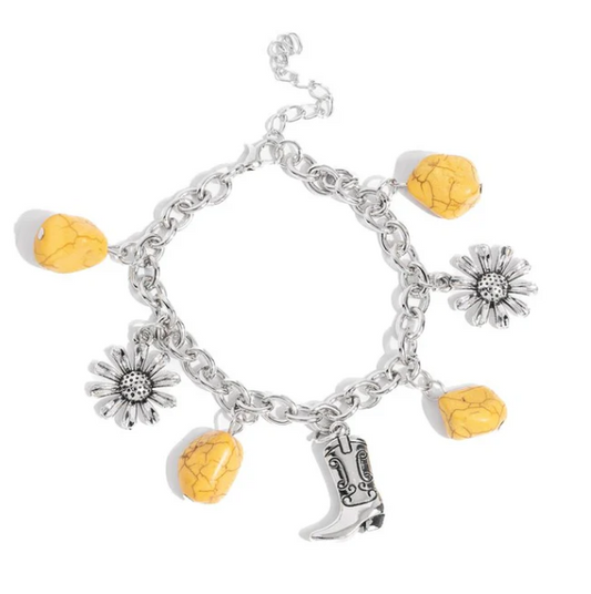 BADLANDS BEAU YELLOW BRACELET