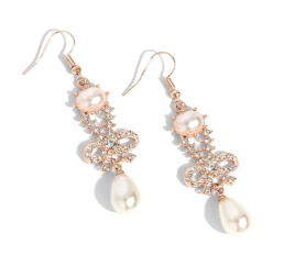 ALLURING ADVOCATE ROSE GOLD EARRING