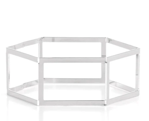 GEN HEX SILVER BRACELET
