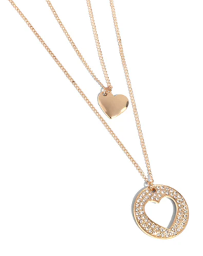 MATCHMAKER MURAL GOLD NECKLACE
