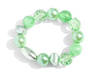 PLENTIFUL PIGMENT GREEN BRACELET