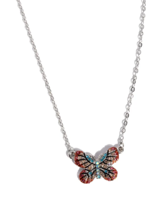 GLIDING GLAM ORANGE NECKLACE