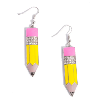 ICONIC INSTITUTION YELLOW EARRING