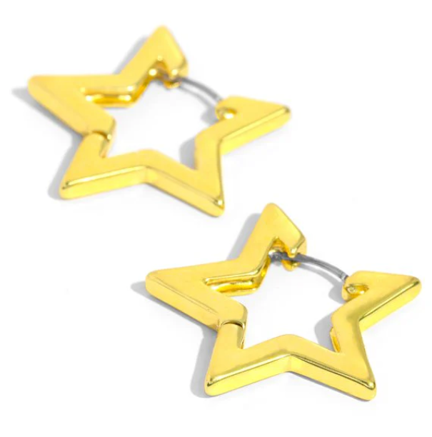 IN A GALAXY STAR STAR AWAY YELLOW HOOPS HINGE