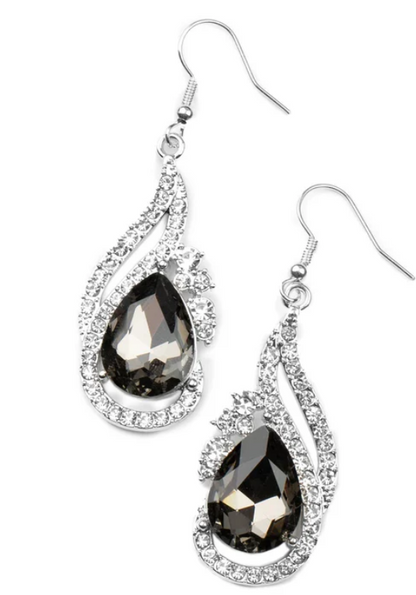 Dancefloor Diva Silver Earring