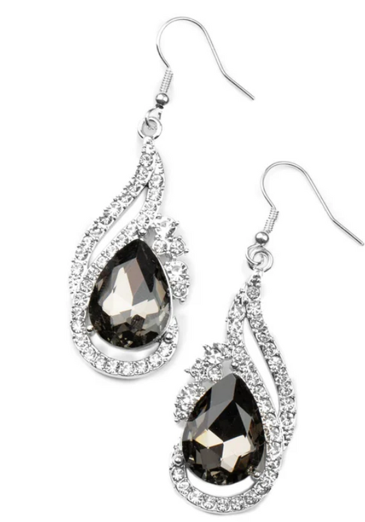 Dancefloor Diva Silver Earring