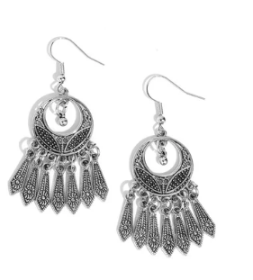 Prairie For Me Silver Earring