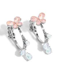 Fairy Fantasy Orange Clip On Earring
